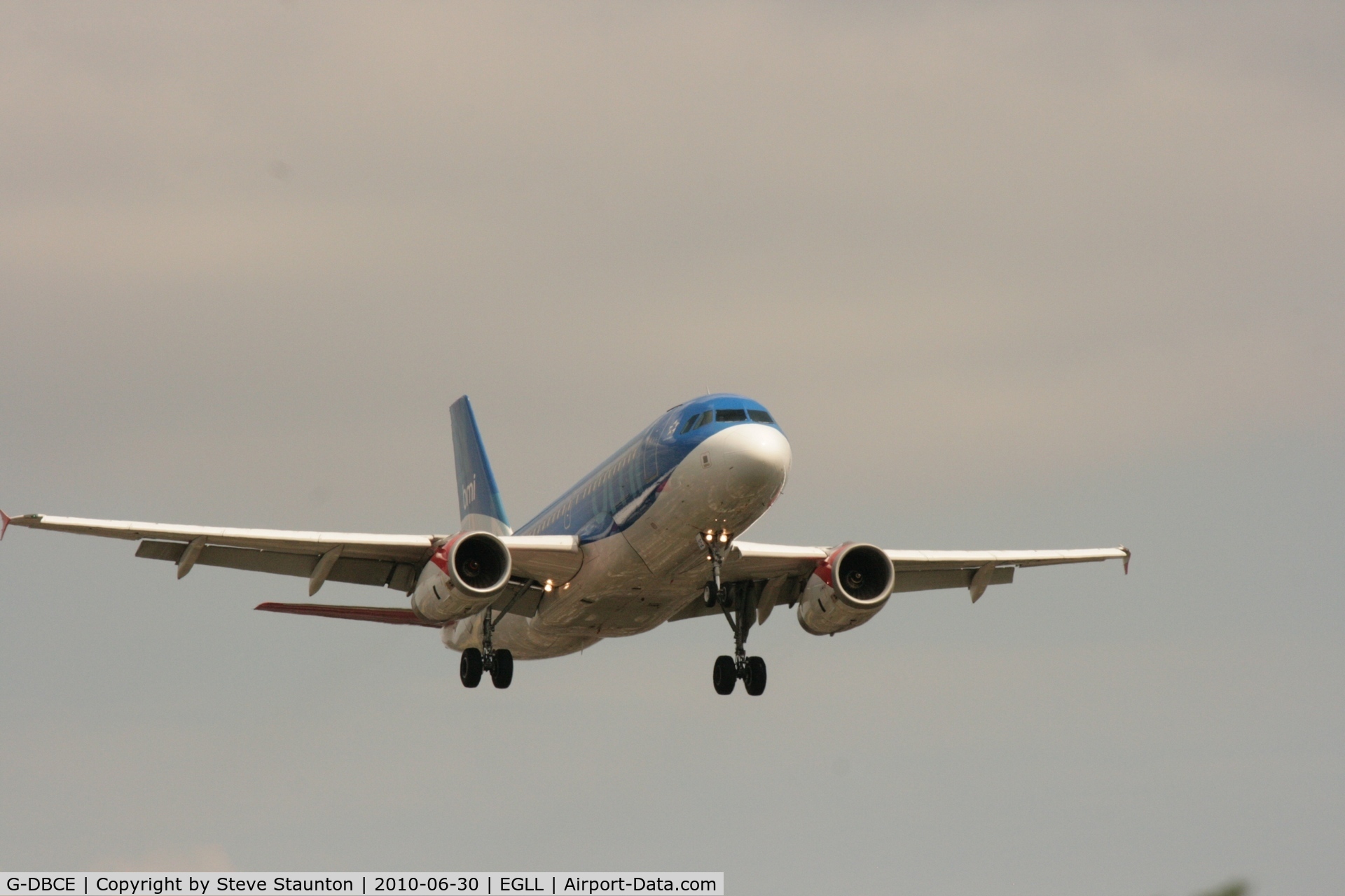 G-DBCE, 2005 Airbus A319-131 C/N 2429, Taken at Heathrow Airport, June 2010
