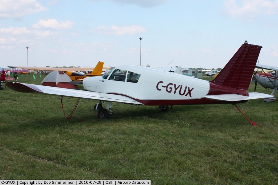 C-GYUX, 1971 Piper PA-28-140 Cherokee C/N 28-7125360, Airventure 2010 - Oshkosh, Wisconsin