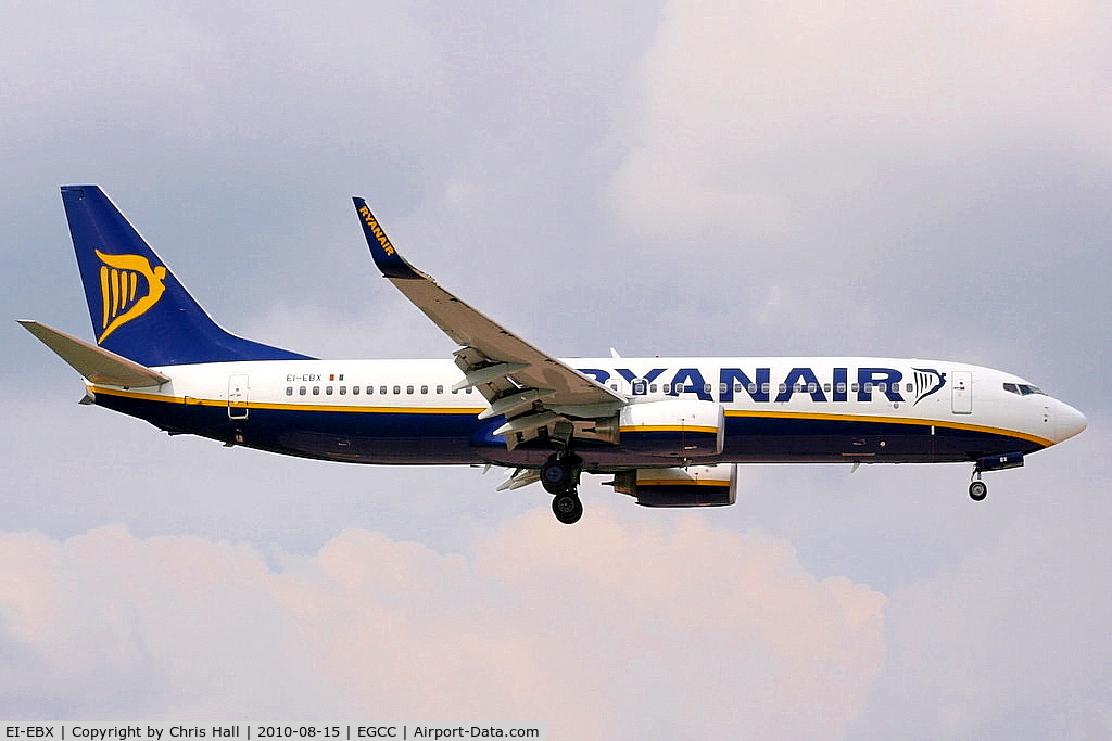 EI-EBX, 2009 Boeing 737-8AS C/N 35007, Ryanair
