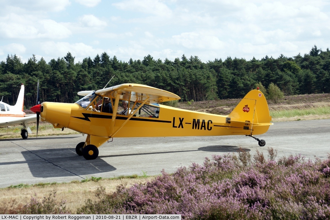 LX-MAC, 1956 Piper L-18C Super Cub (PA-18-150) C/N 18-5392, Oostmalle Fly in 21-08-2010