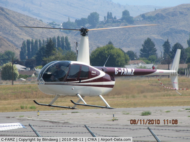 C-FAMZ, 2004 Robinson R44 II C/N 10359, ...R-44 practicing...
