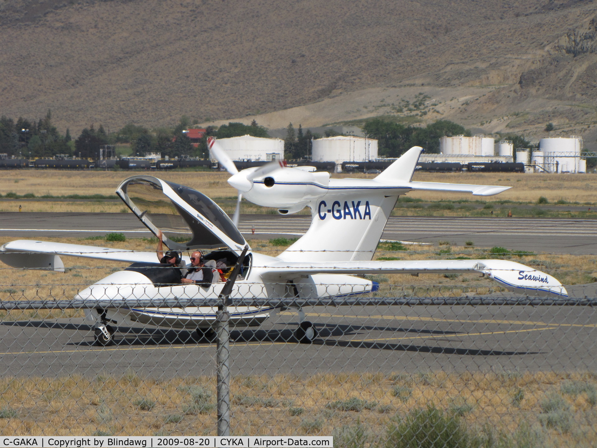 C-GAKA, 2000 Seawind 3000 C/N 46, ...another shot of the 'late' AKA...