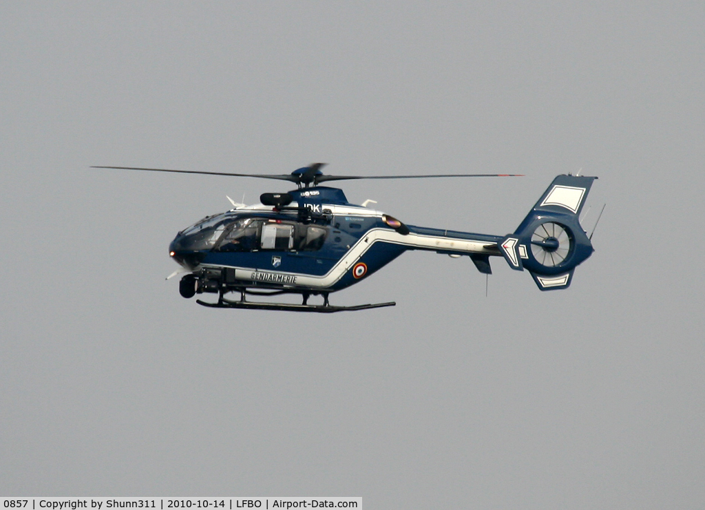 0857, 2009 Eurocopter EC-135T-2 C/N 0857, Landing rwy 'Fato 32H'