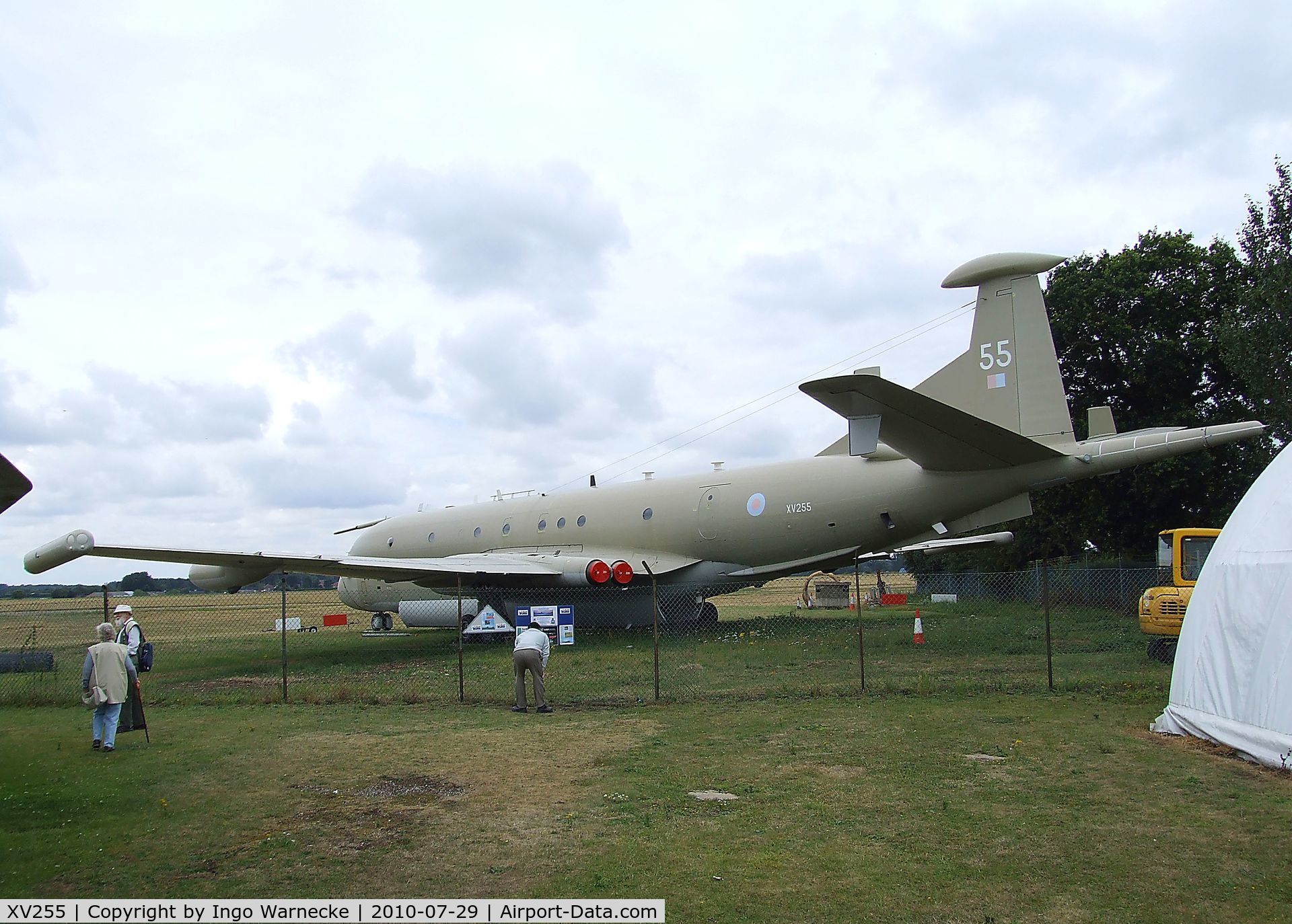 XV255, Hawker Siddeley Nimrod MR.2 C/N 8030, Hawker Siddeley Nimrod MR2 at the City of Norwich Aviation Museum