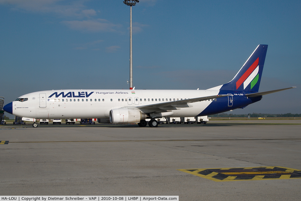 HA-LOU, 2005 Boeing 737-8Q8 C/N 30684, Malev Boeing 737-800