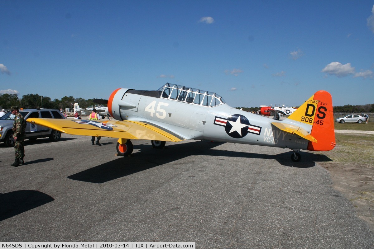 N645DS, 1944 North American SNJ-5 Texan Texan C/N 88-17678, SNJ-5