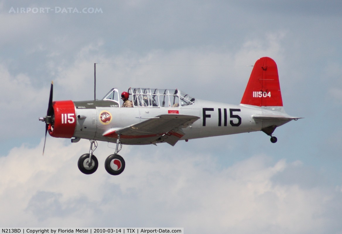 N213BD, 1941 Consolidated Vultee BT-13A C/N 2514, SNV-1