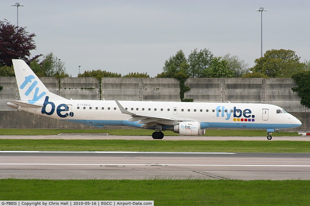 G-FBEG, 2007 Embraer 195LR (ERJ-190-200LR) C/N 19000120, flybe