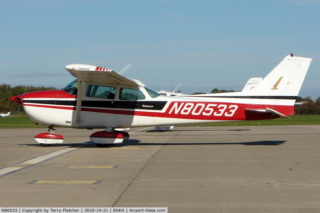 N80533, 1976 Cessna 172M C/N 17266640, 1976 Cessna 172M, c/n: 17266640 at Shoreham (UK)