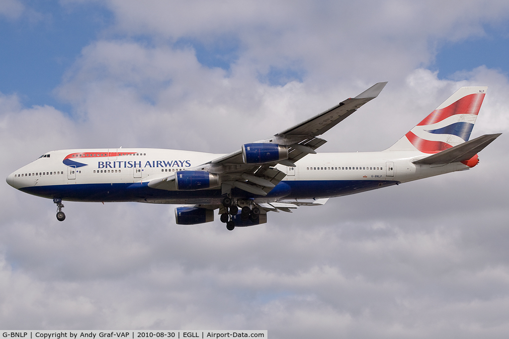 G-BNLP, 1990 Boeing 747-436 C/N 24058, British Airways 747-400