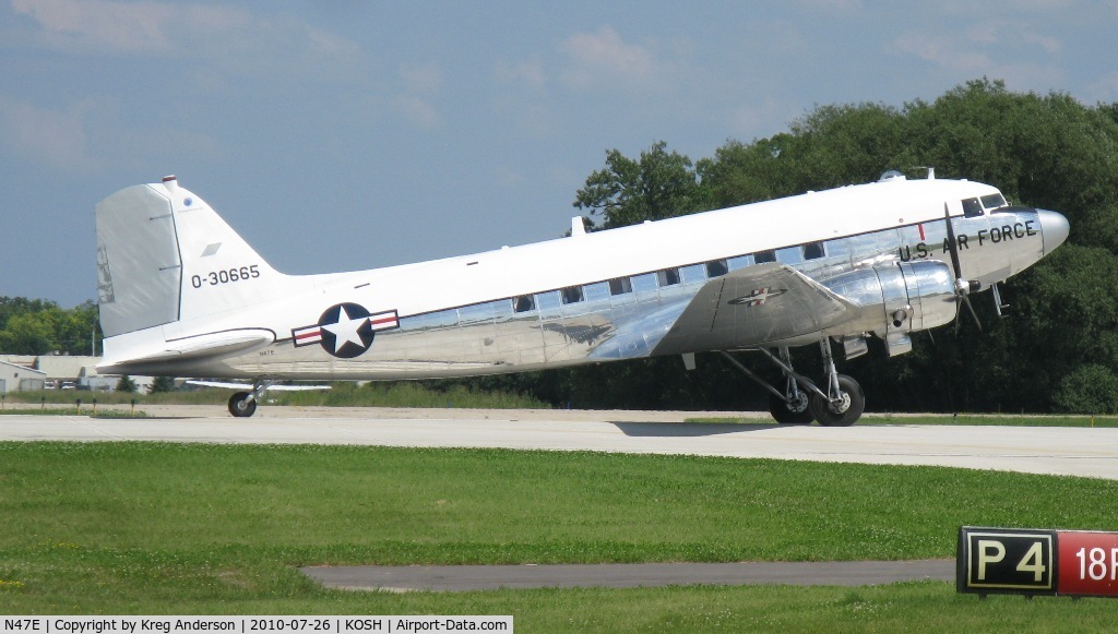 N47E, 1943 Douglas DC-3C (C-47A-60-DL) C/N 13816, EAA AirVenture 2010
