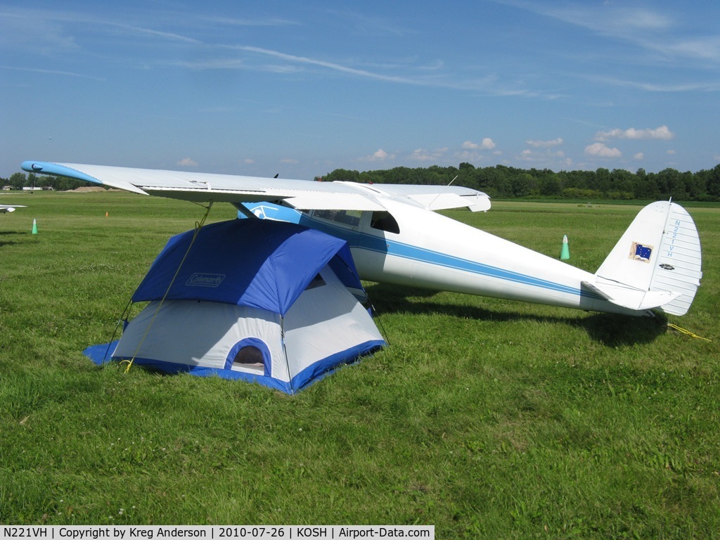 N221VH, 1941 Silvaire LUSCOMBE 8E C/N 1865, EAA AirVenture 2010