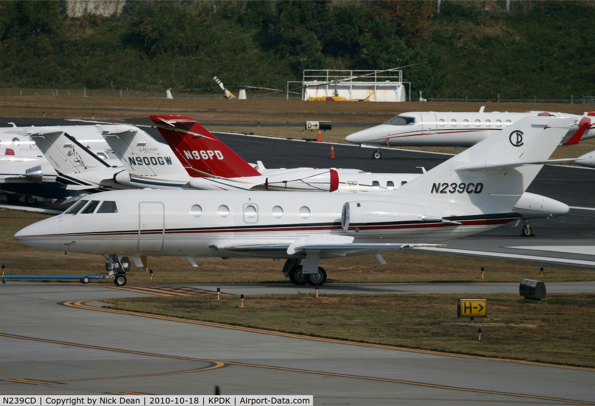 N239CD, Dassault Falcon (Mystere) 20F C/N 339, KPDK NBAA 2010