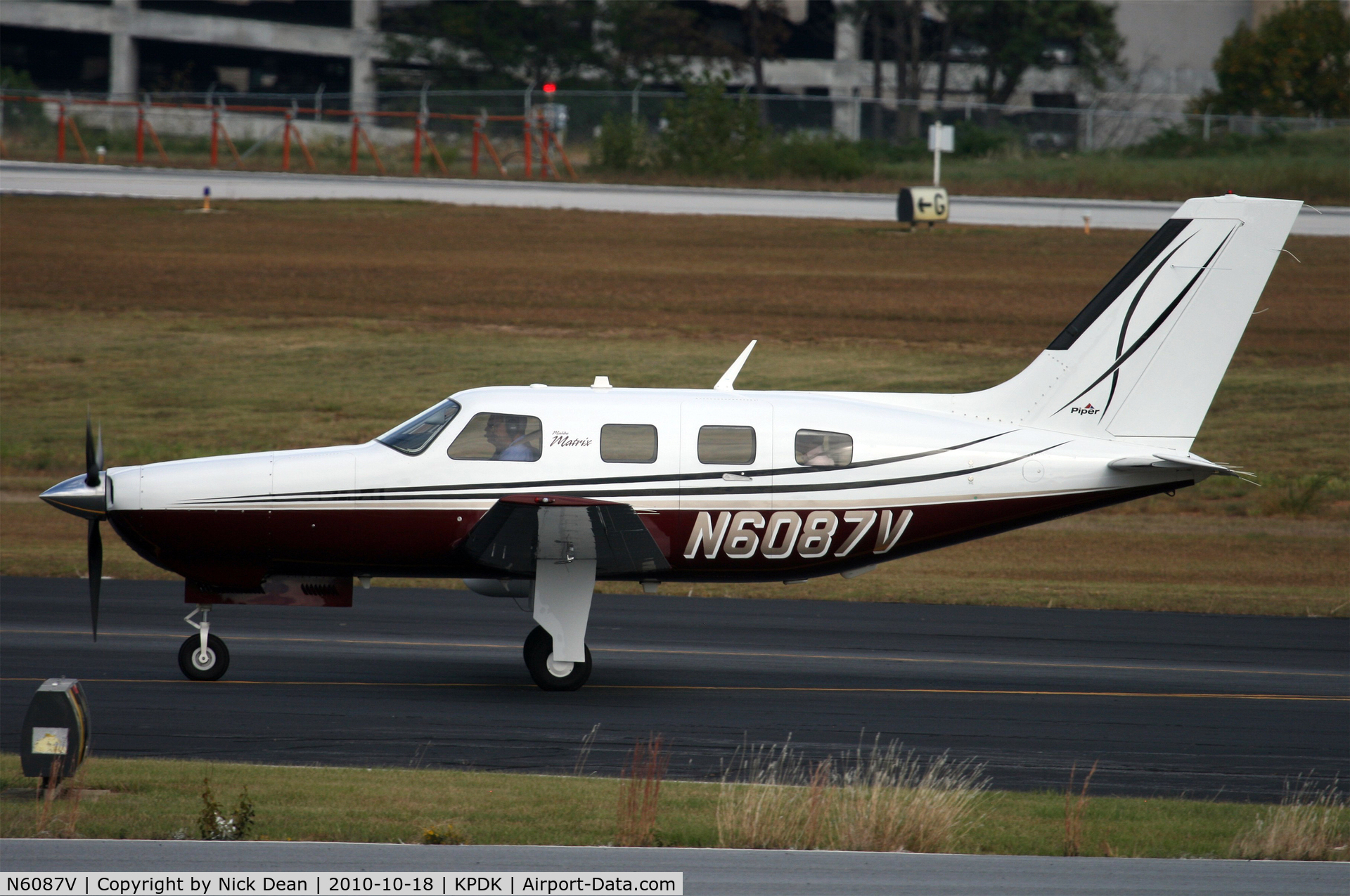 N6087V, Piper PA-46R-350T Malibu Matrix C/N 4692134, KPDK NBAA 2010