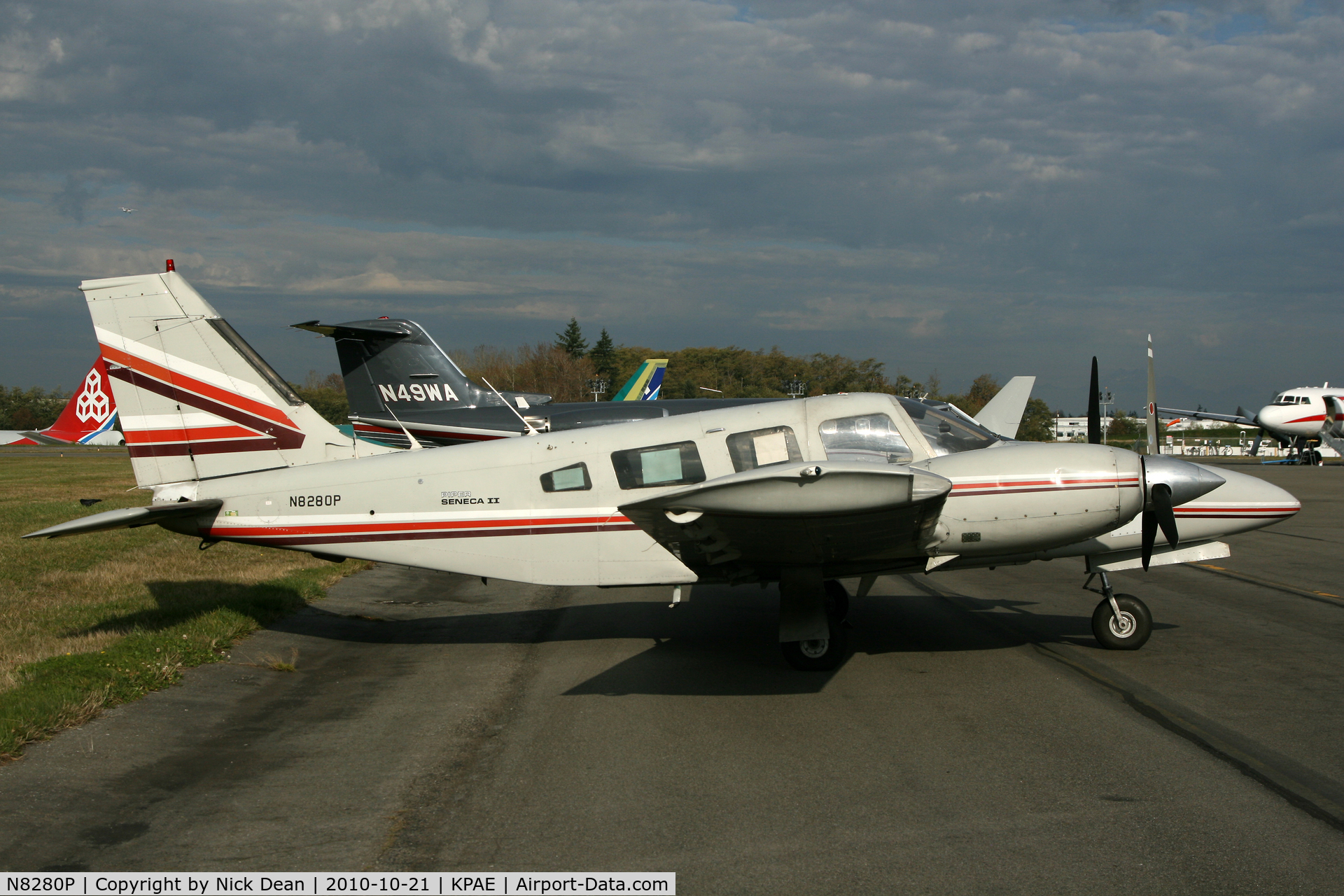 N8280P, 1980 Piper PA-34-200T Seneca C/N 34-8170019, KPAE