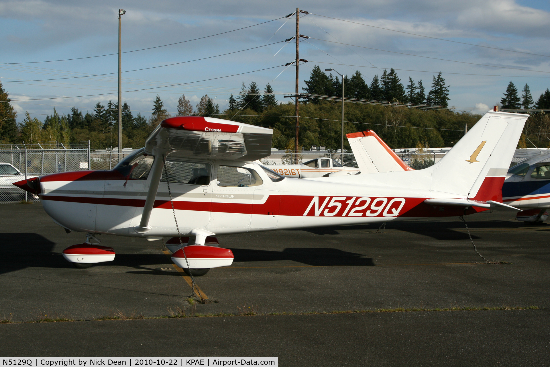 N5129Q, 1973 Cessna 172M C/N 17261758, KPAE