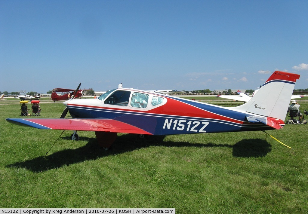 N1512Z, 1961 Beech 35-B33 Debonair C/N CD-400, EAA AirVenture 2010