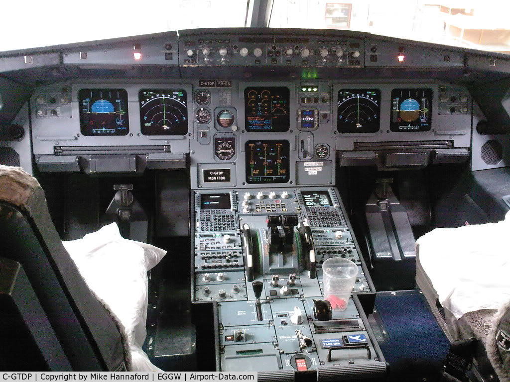 C-GTDP, 2002 Airbus A320-214 C/N 1780, On check at Luton