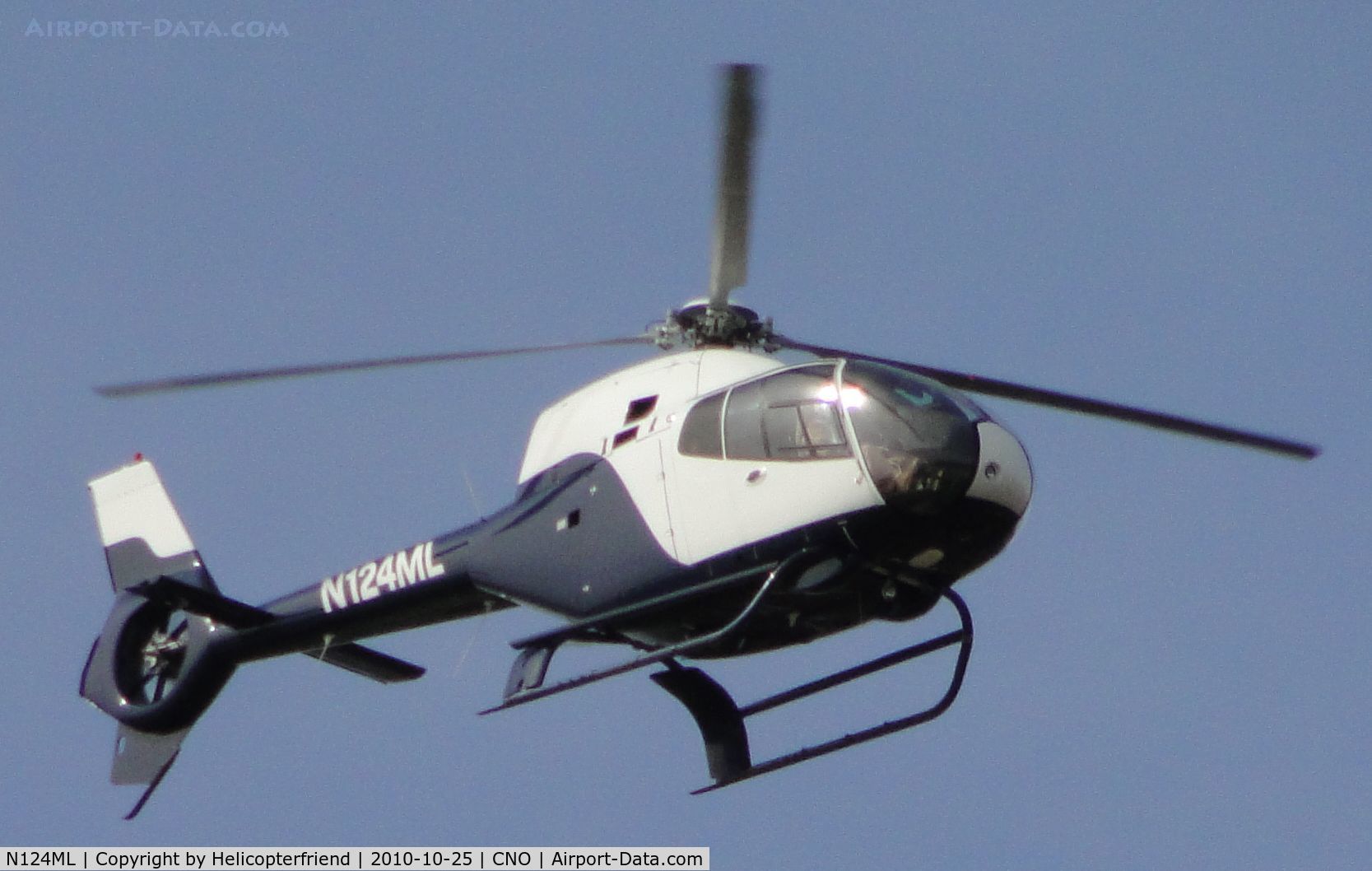 N124ML, 2001 Eurocopter EC-120B Colibri C/N 1262, Passing overhead on downwind laeg