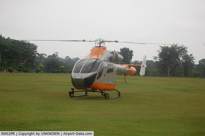 N902PR, 2001 MD Helicopters MD-900 Explorer C/N 900-00094, Spotted in Segamat, Johor, Malaysia on 8-Oct-2010