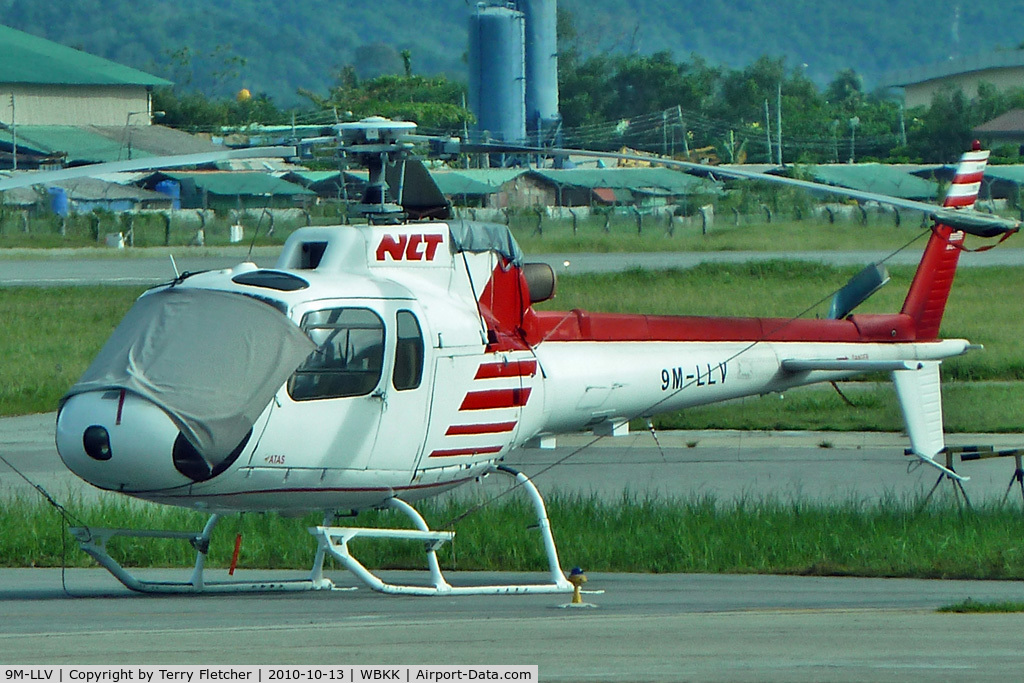 9M-LLV, Aérospatiale AS-350B Ecureuil C/N 1891, Aerospatiale AS350B2 Ecureuil at Kota Kinabalu