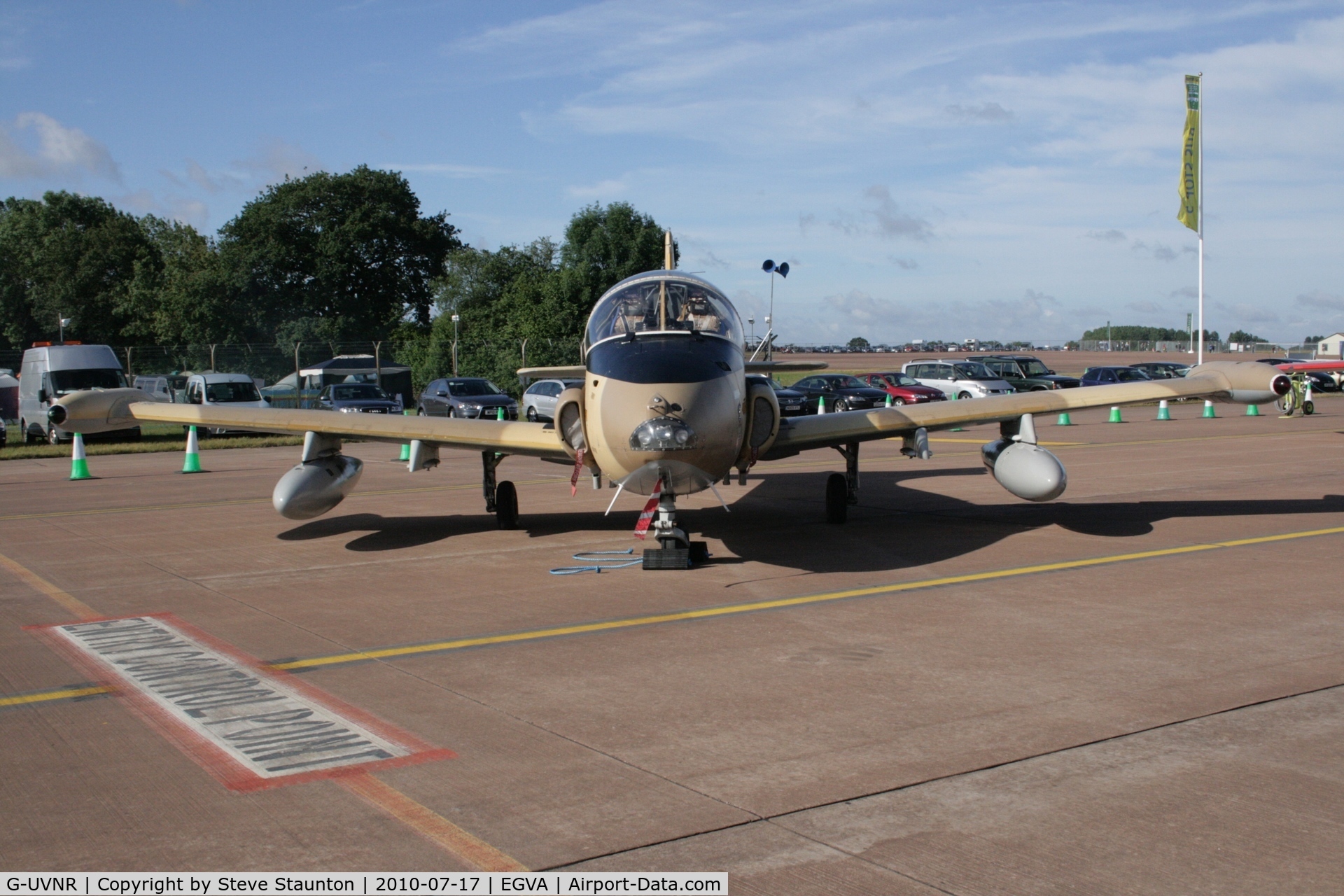 G-UVNR, 1971 BAC 167 Strikemaster Mk.87 C/N EEP/JP/2876, Taken at the Royal International Air Tattoo 2010