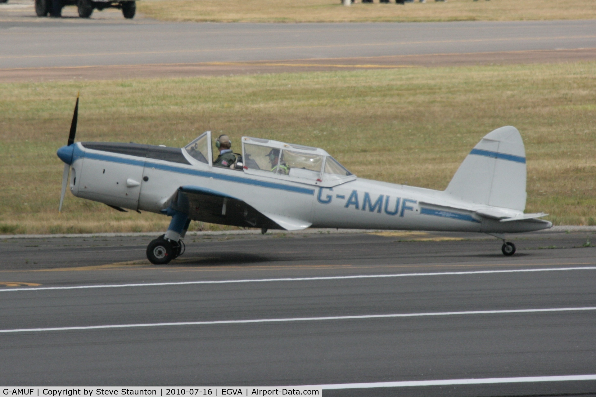 G-AMUF, 1952 De Havilland DHC-1 Chipmunk 21 C/N C1/0832, Taken at the Royal International Air Tattoo 2010