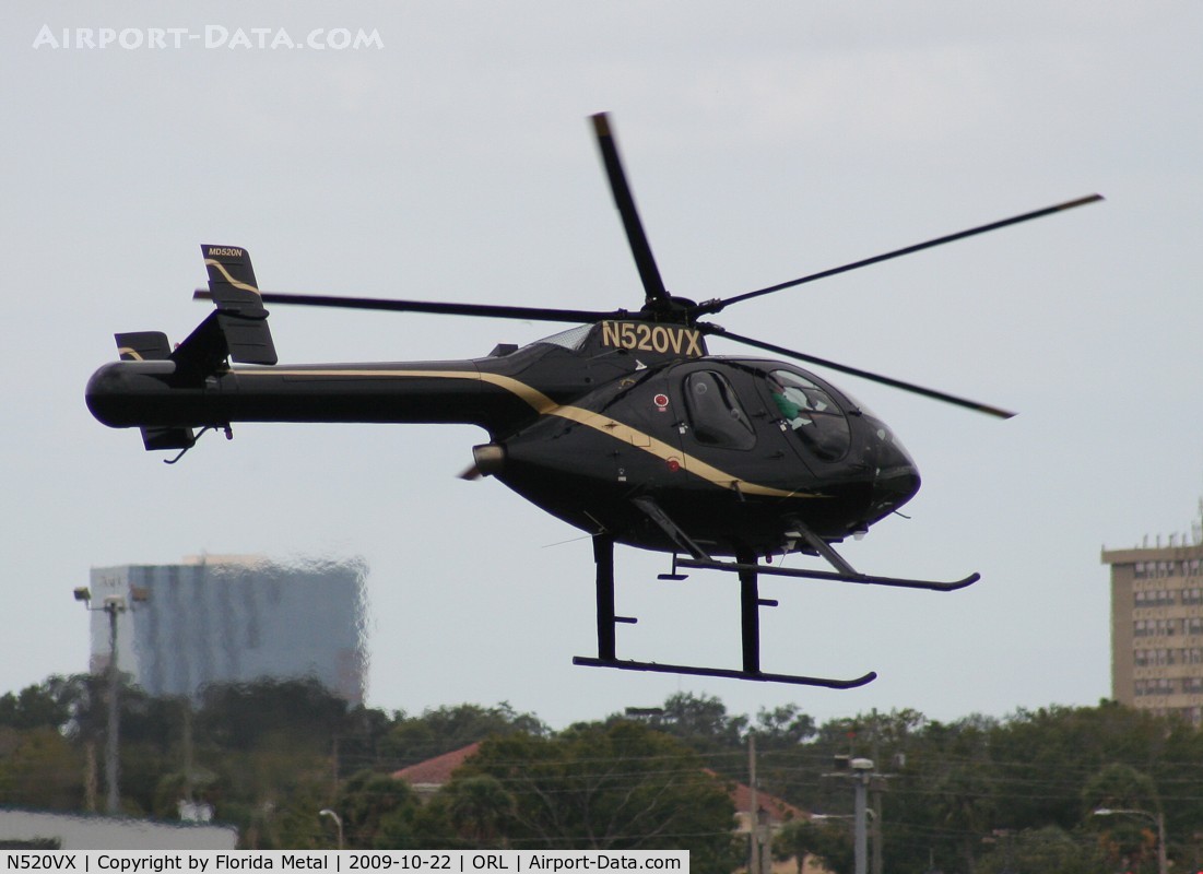 N520VX, 2007 MD Helicopters 500N C/N LN104, MD500