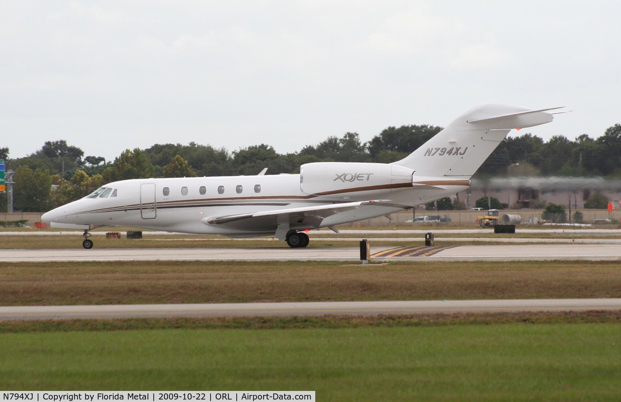 N794XJ, 2008 Cessna 750 Citation X C/N 750-0294, C750