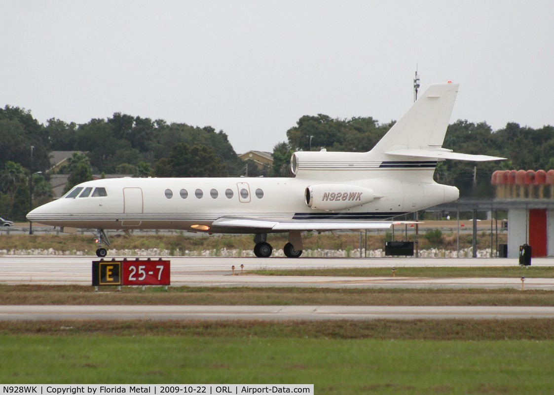 N928WK, 1999 Dassault Mystere Falcon 50 C/N 279, Falcon 50