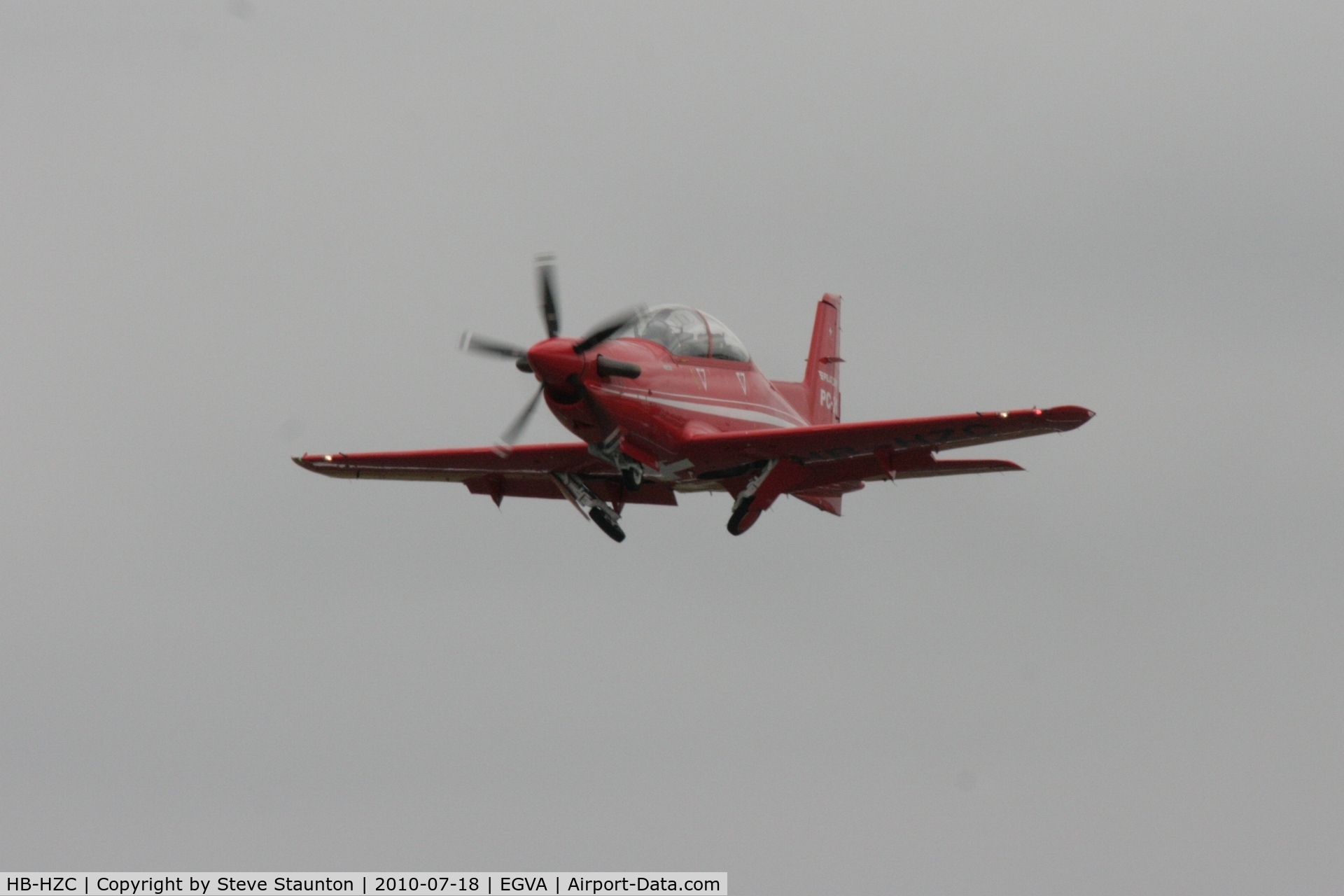 HB-HZC, 2005 Pilatus PC-21 C/N 101, Taken at the Royal International Air Tattoo 2010