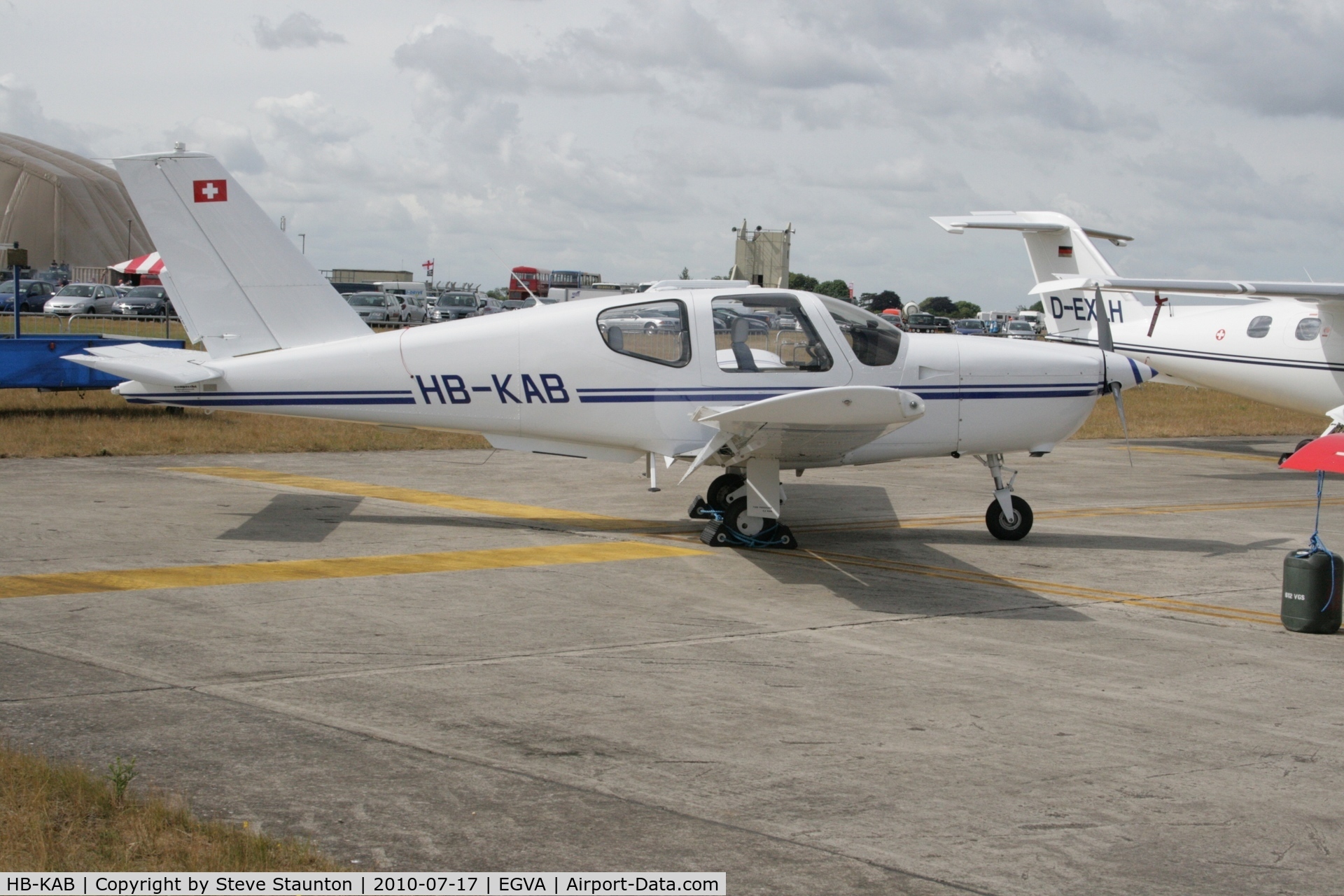 HB-KAB, 1983 Socata TB-20 Trinidad C/N 377, Taken at the Royal International Air Tattoo 2010