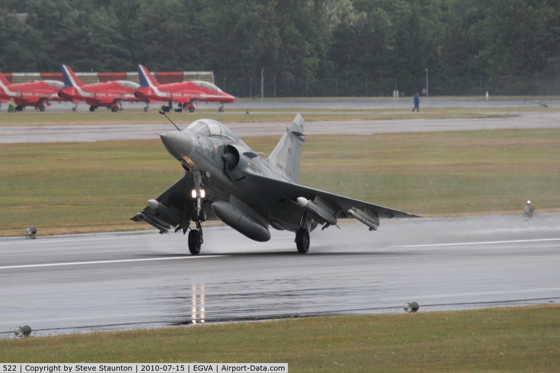 522, Dassault Mirage 2000B C/N 297, Taken at the Royal International Air Tattoo 2010