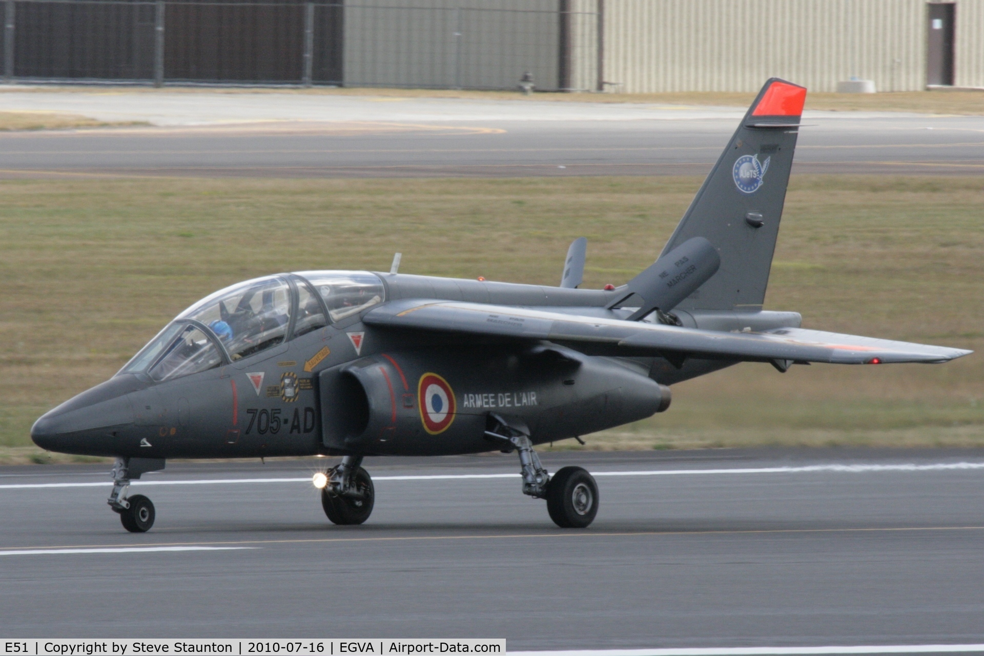 E51, Dassault-Dornier Alpha Jet E C/N E51, Taken at the Royal International Air Tattoo 2010