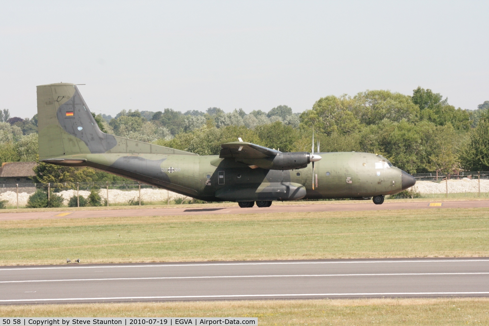 50 58, Transall C-160D C/N D80, Taken at the Royal International Air Tattoo 2010