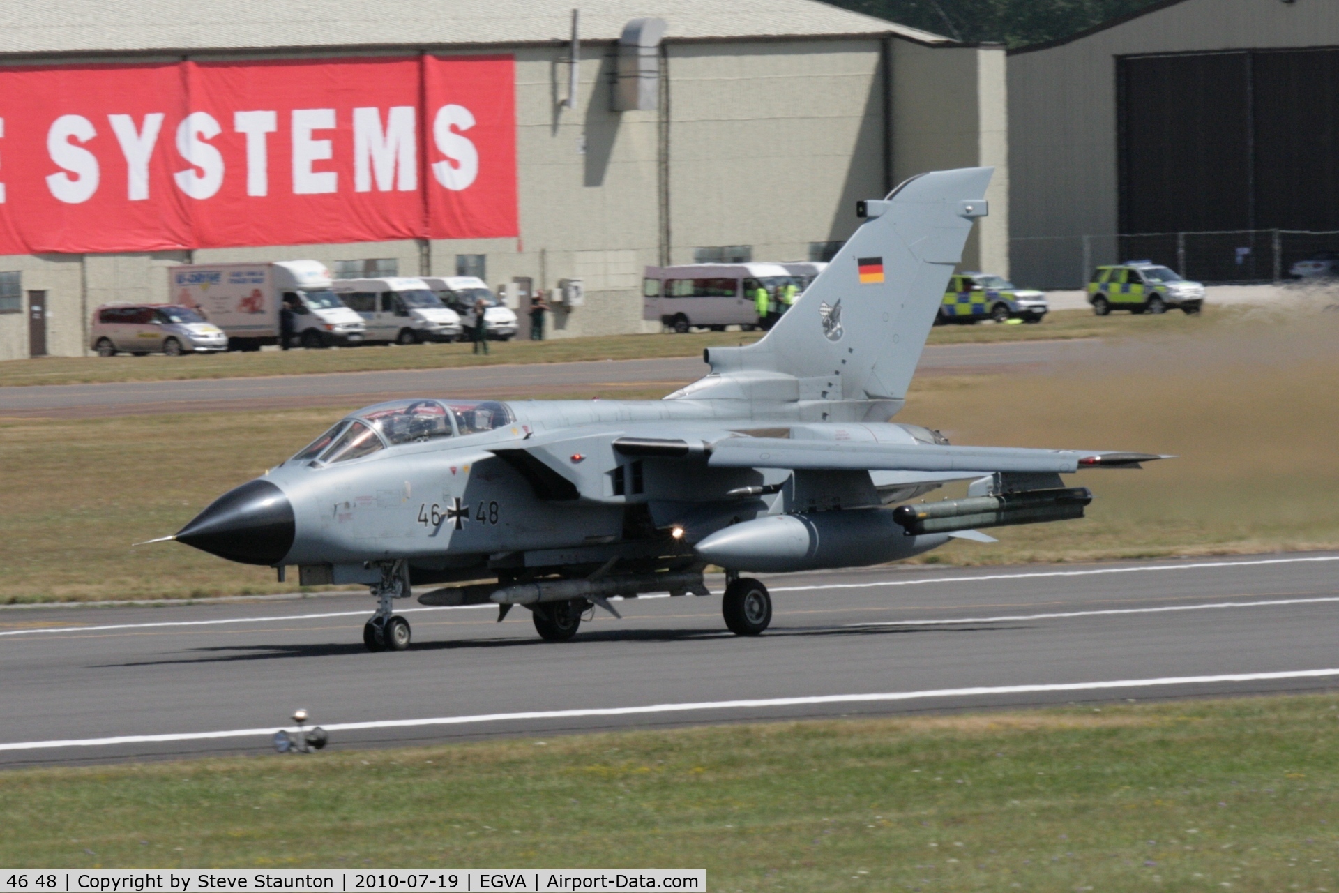 46 48, Panavia Tornado ECR C/N 881/GS281/4348, Taken at the Royal International Air Tattoo 2010
