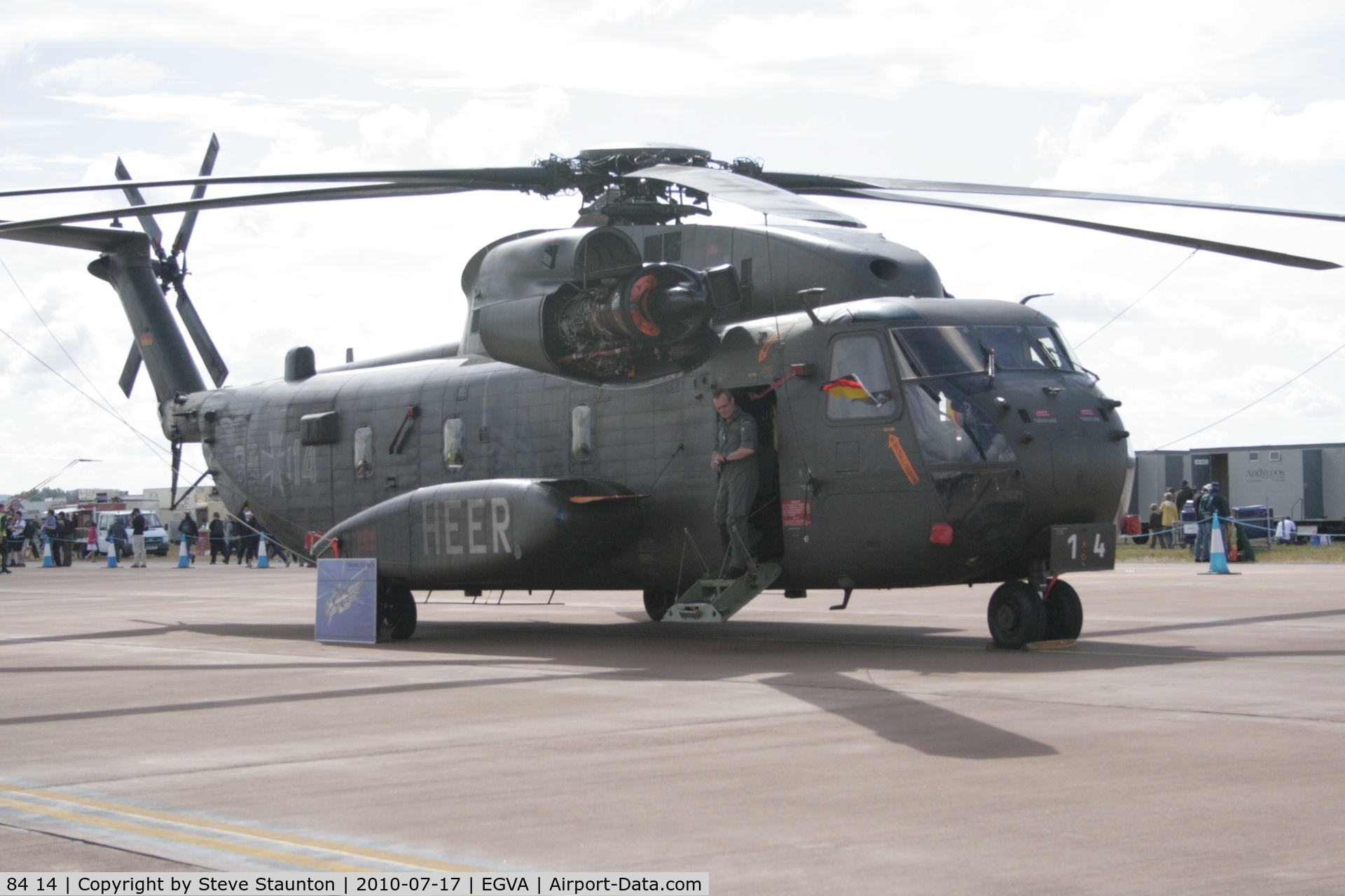 84 14, Sikorsky (VFW-Fokker) CH-53G C/N V65-012, Taken at the Royal International Air Tattoo 2010