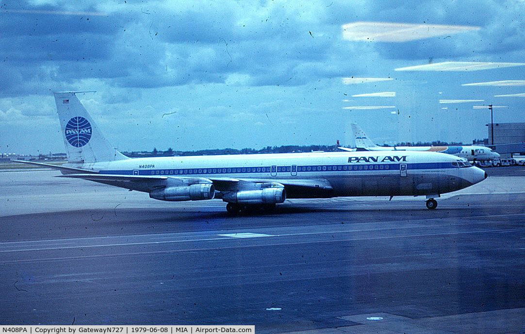 N408PA, 1965 Boeing 707-321B C/N 18839, Clipper Morning Star.