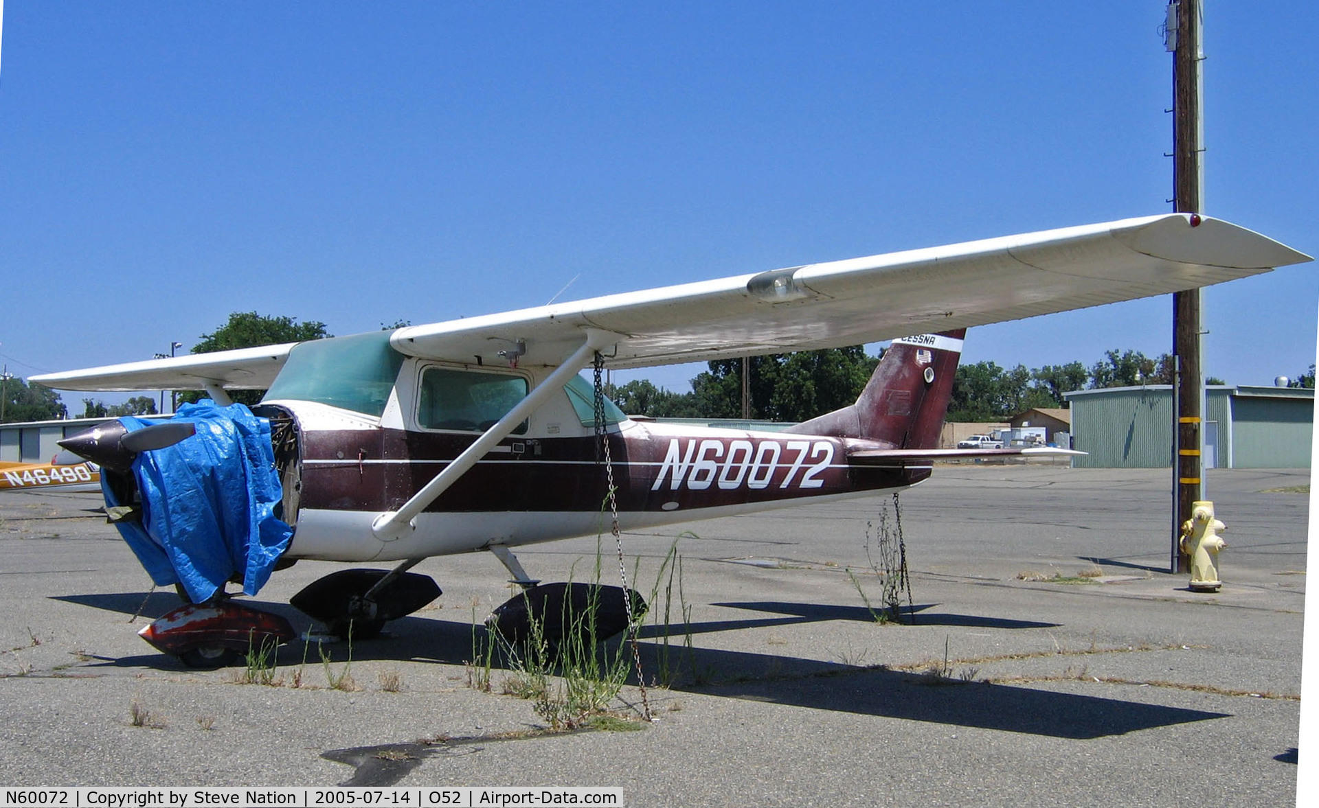 N60072, 1968 Cessna 150J C/N 15070054, 1968 Cessna 150J @ Yuba City, CA