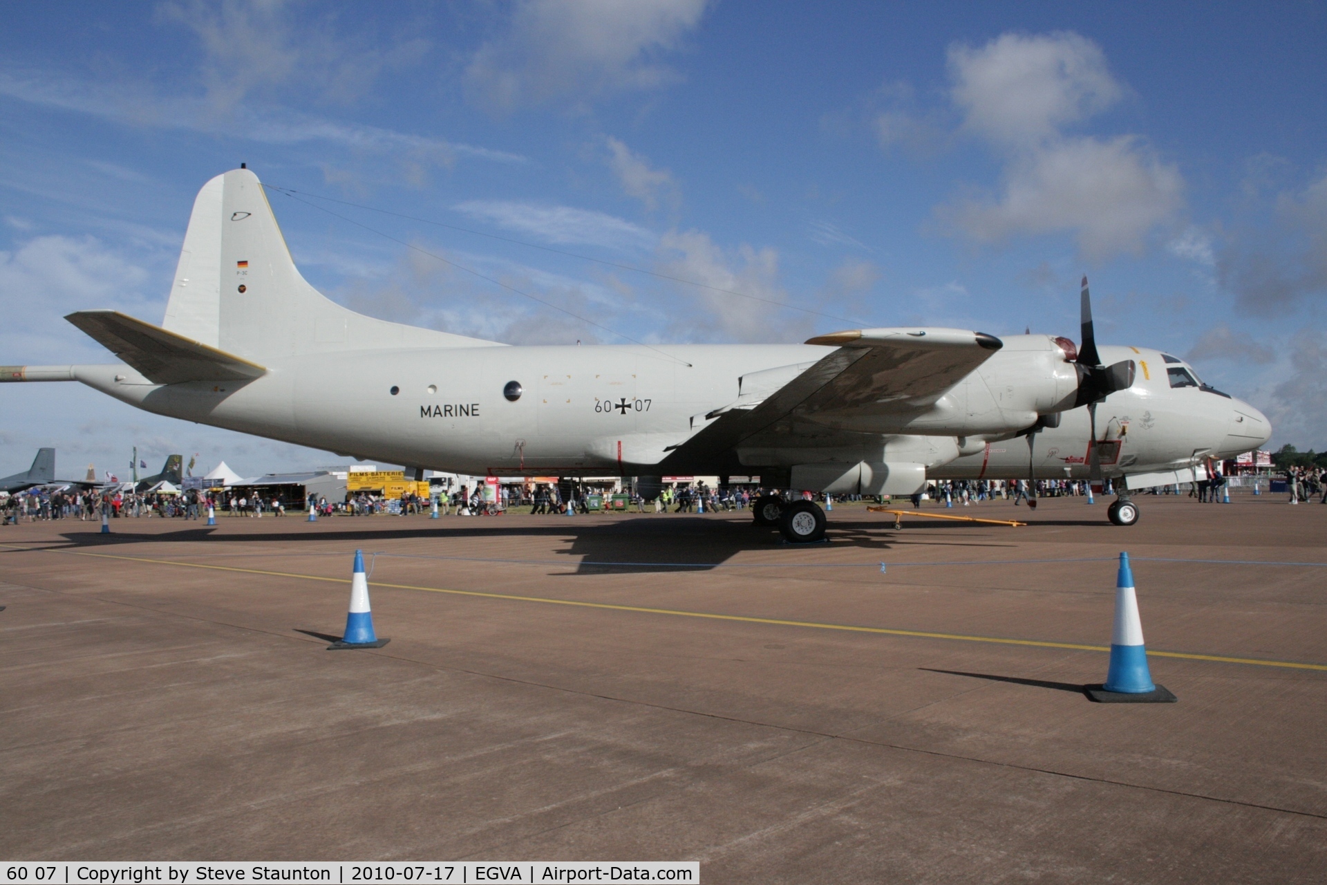 60 07, Lockheed P-3C Orion C/N 285E-5774, Taken at the Royal International Air Tattoo 2010