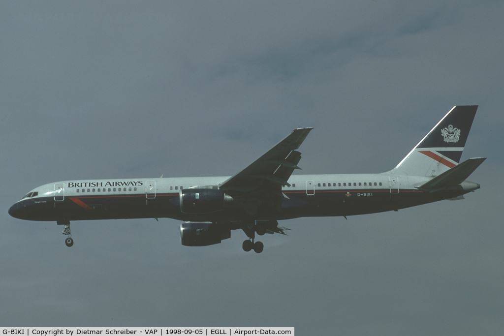 G-BIKI, 1983 Boeing 757-236 C/N 22180, British Airways Boeing 757-200