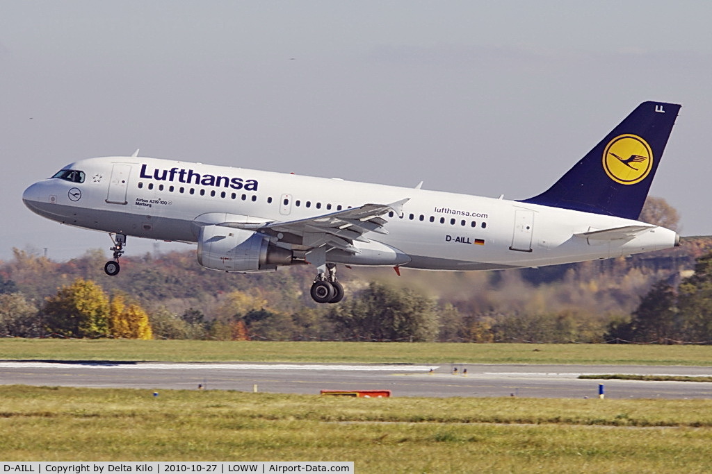 D-AILL, 1997 Airbus A319-114 C/N 689, DLH [LH] Lufthansa