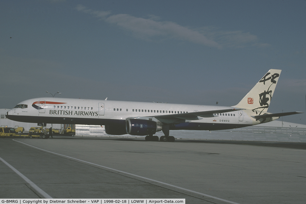 G-BMRG, 1988 Boeing 757-236 C/N 24102, British Airways Boeing 757-200