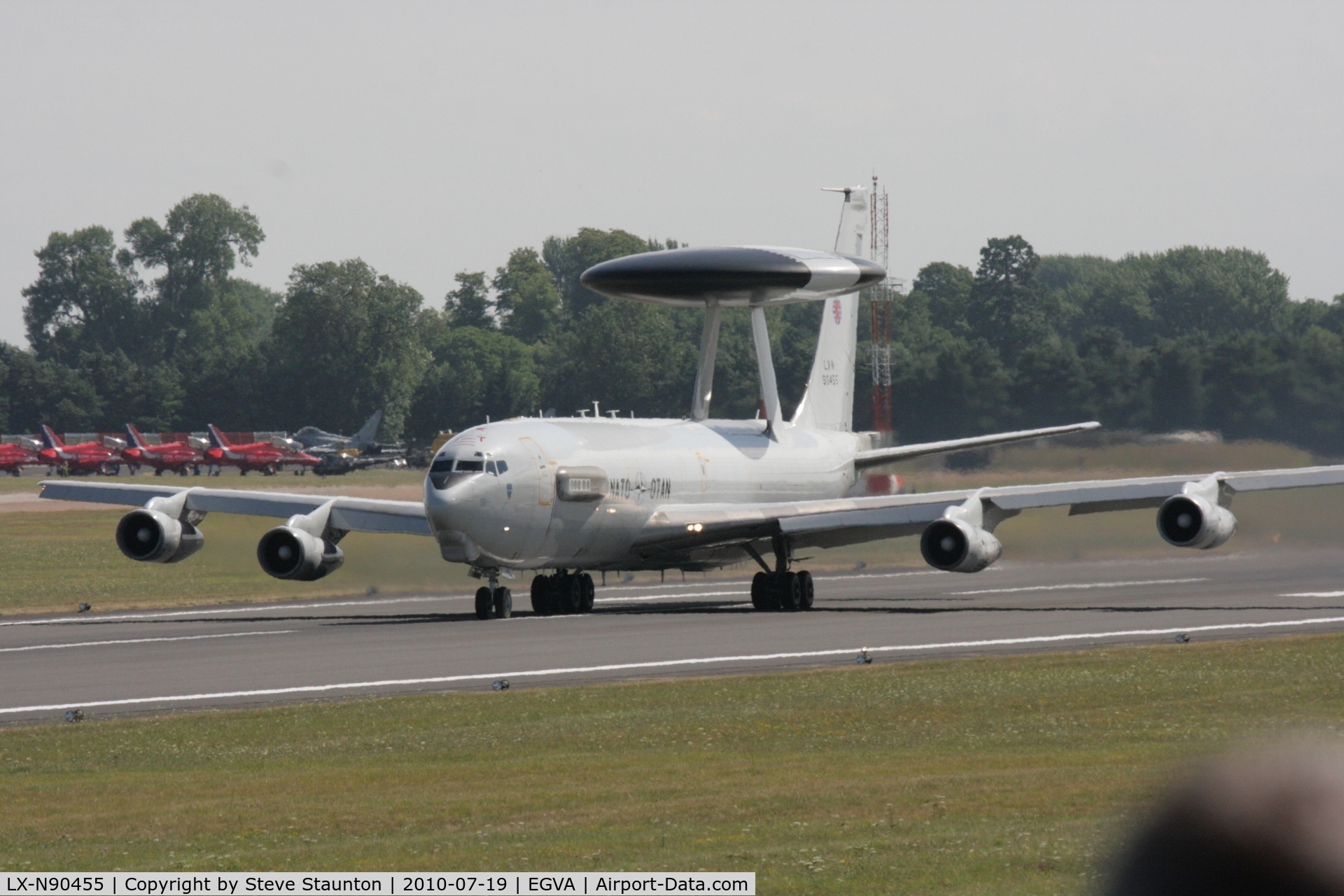 LX-N90455, 1984 Boeing E-3A Sentry C/N 22850, Taken at the Royal International Air Tattoo 2010