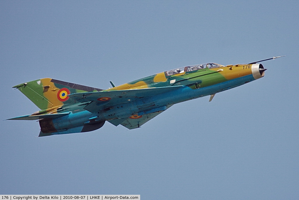 176, Mikoyan-Gurevich MiG-21 C/N 516999176, Romania - Air Force