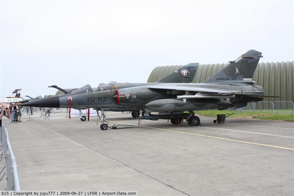 615, Dassault Mirage F.1CR C/N 615, on display at Reins airshow 2009