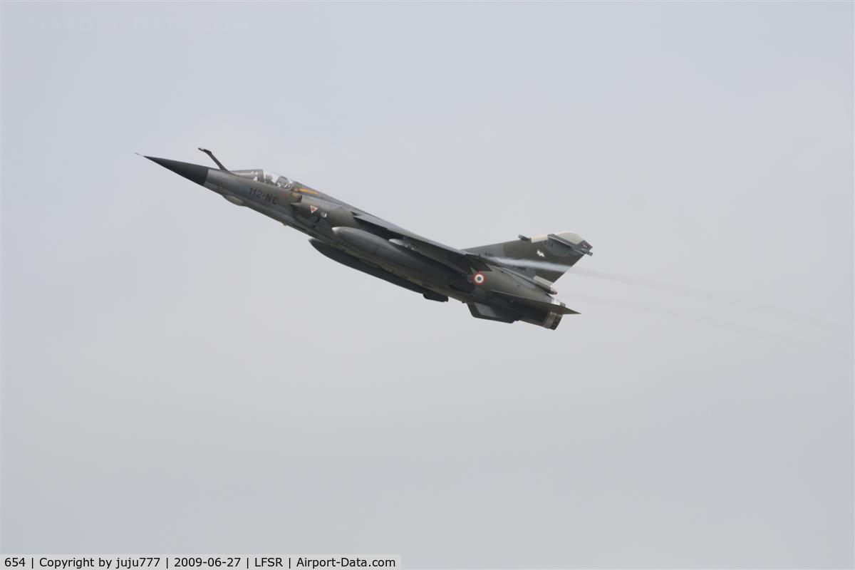 654, Dassault Mirage F.1CR C/N 654, on display at Reins airshow 2009