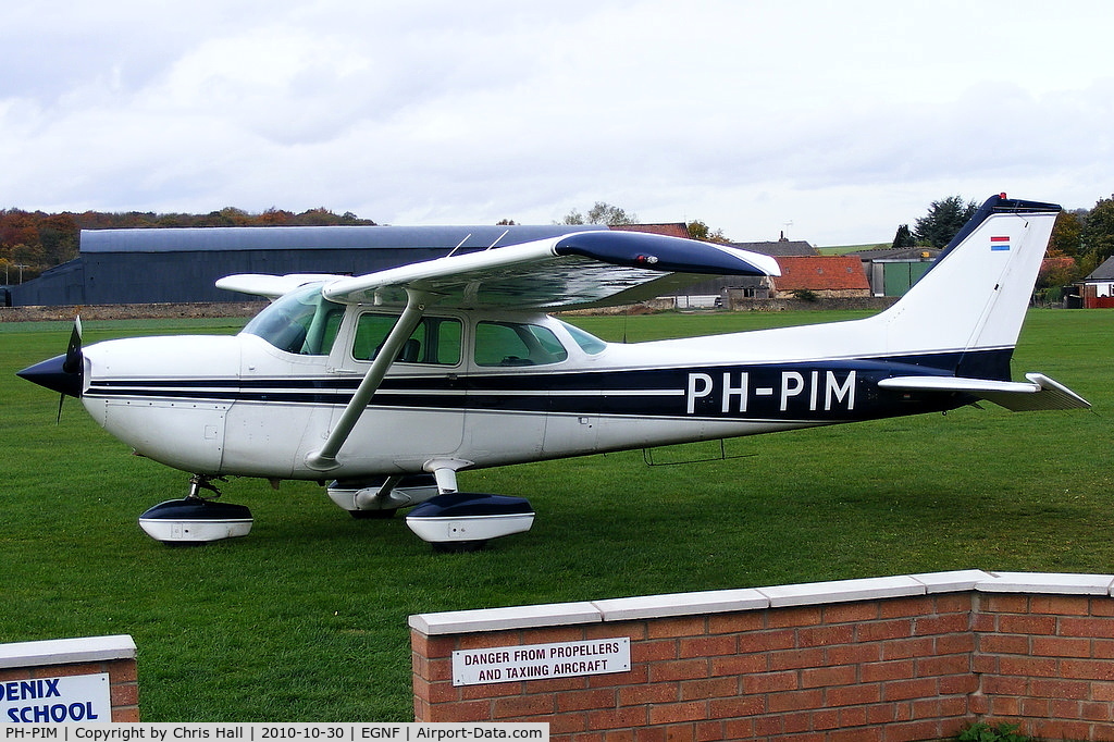 PH-PIM, 1977 Cessna R172K Hawk XP C/N R1722376, This Dutch registered Cessna is based at Anwick, Lincolnshire.
