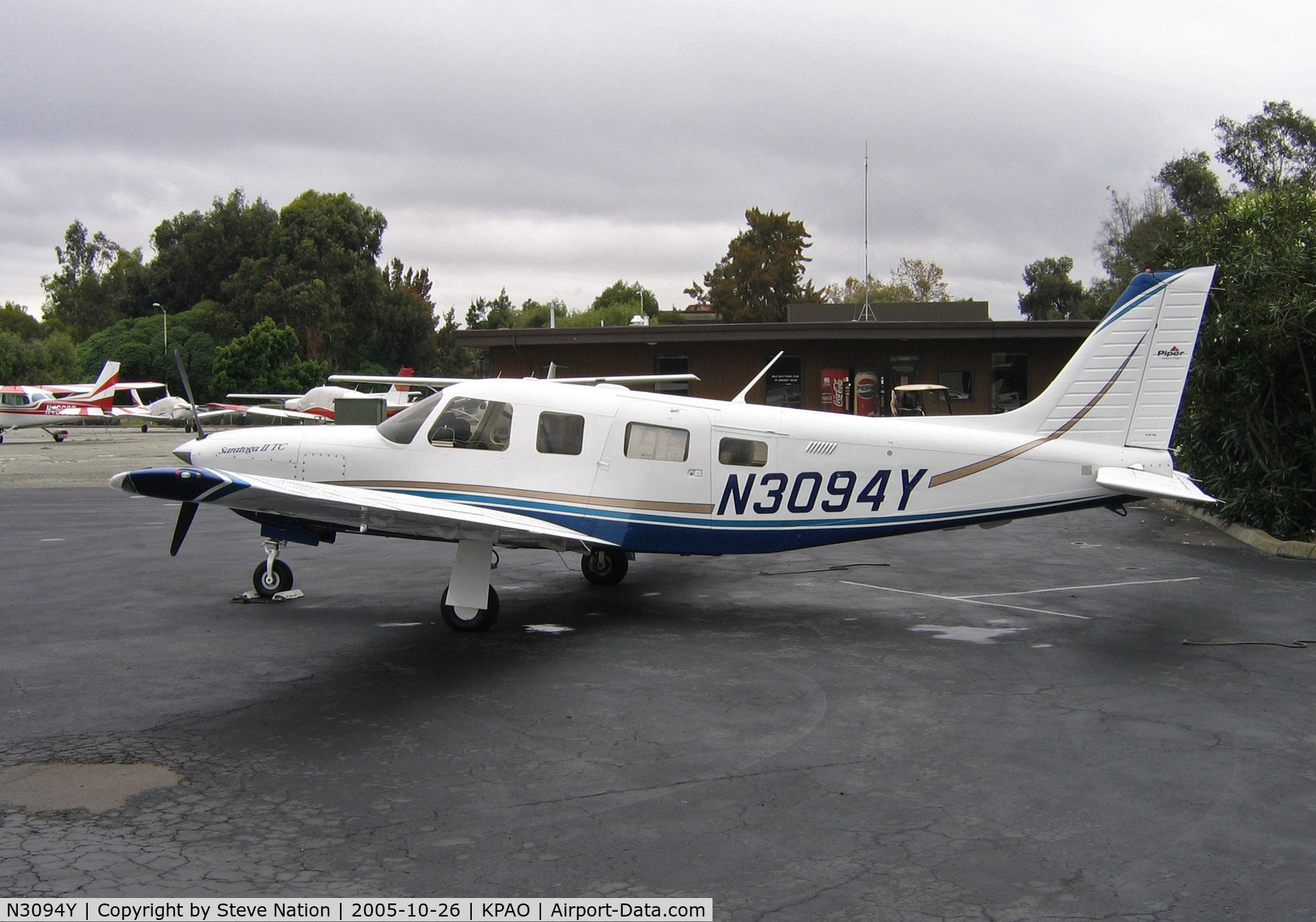 N3094Y, 2005 Piper PA-32R-301T Turbo Saratoga C/N 3257389, Piper PA-32R-0301T @ Palo Alto, CA