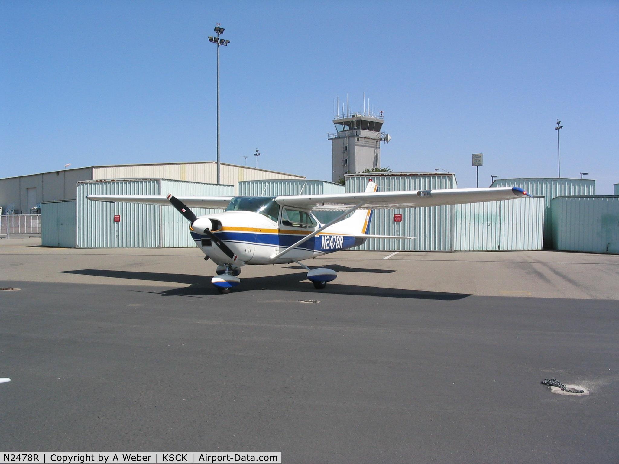 N2478R, 1964 Cessna 182G Skylane C/N 18255578, N2478R at Stockton